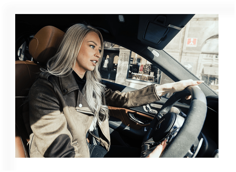 Vehicle protection — driver on the open road